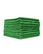 Blok 51 - Premium Quality 300gsm Green Microfibre Cloths - 10 Pack