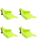 Detail Guardz Neon Green Anti-Snag Hose Guide Set - 4 Pack