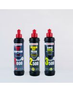 Menzerna 250ml Triple Pack - Heavy Cut 1000, Medium Cut 2500, Super Finish 3500