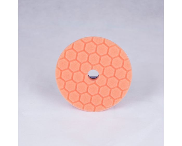 Chemical Guys 6in Orange Hex-Logic Quantum Medium-Heavy Cutting Pad