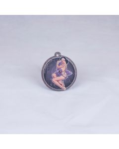 Auto Finesse - Aroma Cherry Purple Pin Up Girl Paper Hanging Air Freshener