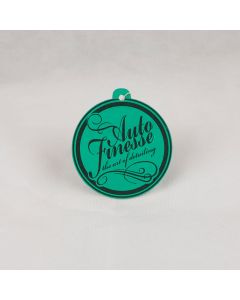 Auto Finesse Coconut Dream Green Paper Hanging Car Interior Air Freshener