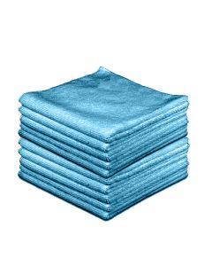 Blok 51 250gsm Multi Purpose Microfibre Cloths 10 Pack - Blue