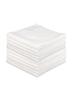 Blok 51 250gsm Multi Purpose Microfibre Cloths 10 Pack - White