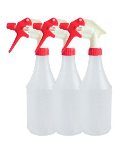 3 x Blok 51 Multi Purpose 700ml Trigger Spray Bottles For Valeting And Detailing