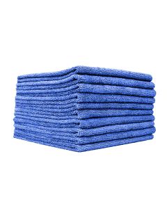 Blok 51 Premium Quality 300gsm Edgeless Dark Blue Microfibre Cloths - 10 Pack