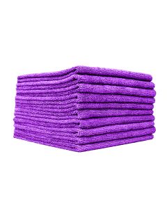 Blok 51 Premium Quality 300gsm Edgeless Purple Microfibre Cloths - 10 Pack