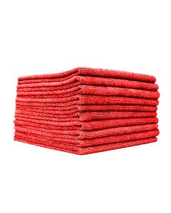 Blok 51 Premium Quality 300gsm Edgeless Red Microfibre Cloths - 10 Pack