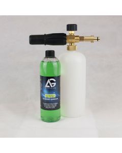 Blok 51 Snow Foam Lance Gerni Nilfisk Round Lug With Autoglanz Piste Snow Foam 500ml