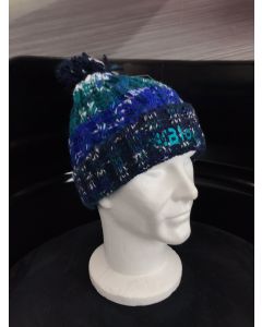 Blok 51 - Alpine Blues Bobble Hat - Half Fleece Lined