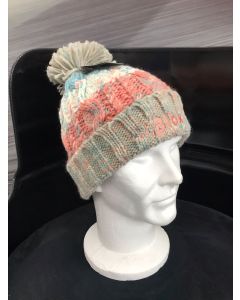 Blok 51 - Milkshake Mix Bobble Hat - Half Fleece Lined