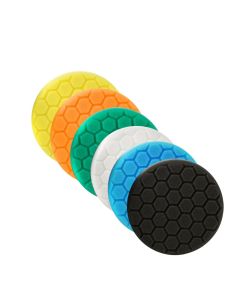 Chemical Guys 6" Hex Logic Polishing Pad Bundle