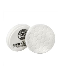 Chemical Guys HEX-LOGIC Light to Medium Polishing Pad - White 6 Inch