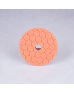 Chemical Guys Hex-Logic Quantum Medium - Heavy Cutting Pad - Orange (5 Inch)