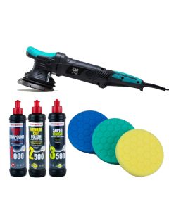 Auto Finesse DPX Machine Polisher Bundle - Inc. Pads and Polishes