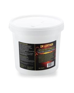 Dr Leather 150 x Leather Cleaning Wipes Tub