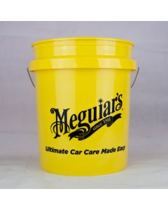 Meguiars 19L Yellow Wash Bucket