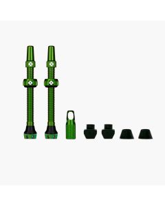 Muc-Off V2 Tubeless 44mm Green Presta Valve Kit