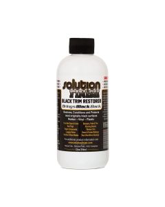 Solution Finish Black Plastic Trim Restorer 12oz - 354ml