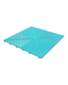 Tuff Tile Artic Teal Interlocking Garage Floor Tile 40cm x 40cm