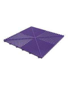 Tuff Tile Plum Purple Interlocking Garage Floor Tile 40cm x 40cm