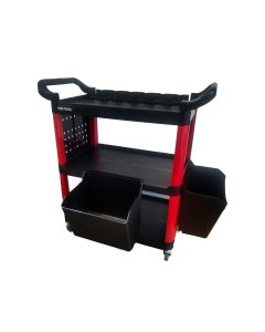 Vertool Detailing Trolley - Car Care Product Storage On Wheels