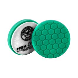 Chemical Guys, Disco in Feltro per lucidatura, con Trama a Nido d'Ape, da 140 mm di Diametro, Anti Ologramma, Colore Bianco