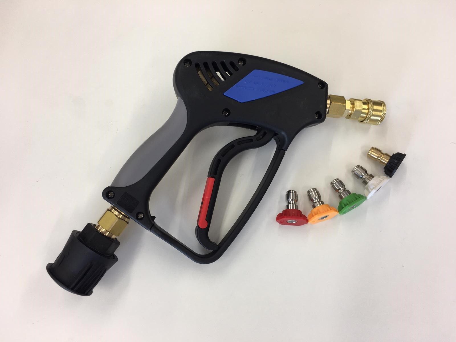 Blok 51 Deluxe Trigger Unit Nilfisk Inlet With 11.6mm Stubby Quick Release And 5 Nozzles Blok 51 Deluxe Trigger Unit Nilfisk Inlet With 11.6mm Stubby Quick Release And 5 Nozzles