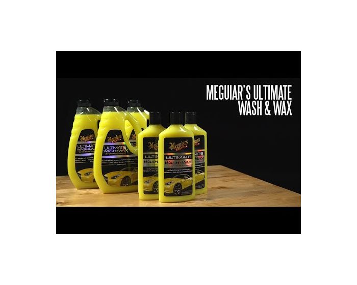 Meguiars Ultimate Wash Wax High Shine Car Wash Shampoo 16oz