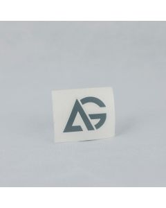 AutoGlanz AG Logo Silver Sticker