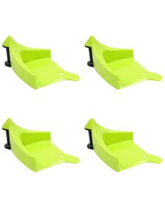 Detail Guardz Neon Green Anti-Snag Hose Guide Set - 4 Pack