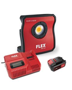 FLEX DWL 2500 10.8/18.0V Cordless LED Detailing Light With Battery & Charger
