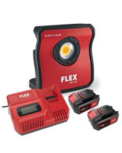 FLEX DWL 2500 10.8/18.0V Cordless LED Detailing Light With 2 x Batteries & Charger