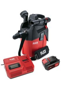 FLEX VC 6 18V Cordless Compact Vacuum Cleaner With Battery & Charger