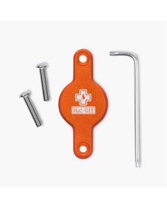 Muc-Off Secure Tracking Tag Holder for Airtags - Orange